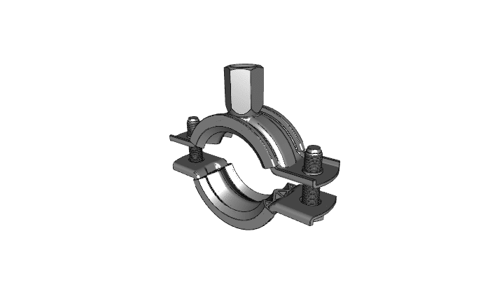 nVent CADDY MACROFIX Insulated 1" (31-37) mm - M8/M10